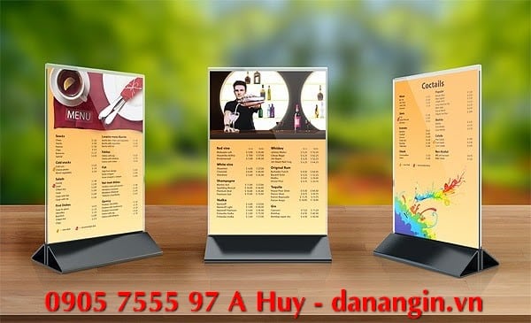 làm menu quán nhậu cafe trà sữa ăn vặt lấy nhanh 0905 755 597 A Huy danangin.vn