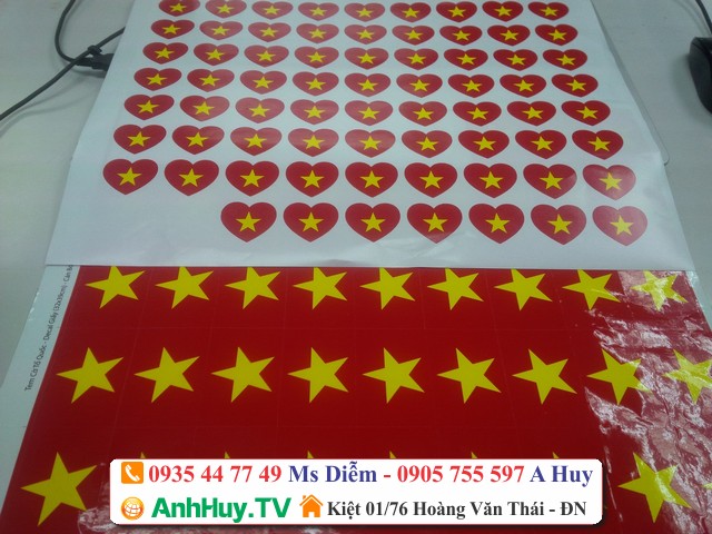 Sticker Đà Nẵng Giá Rẻ Tại Xưởng In Anh Huy TV 0935447749 Xuân Diễm | ANH HUY TV