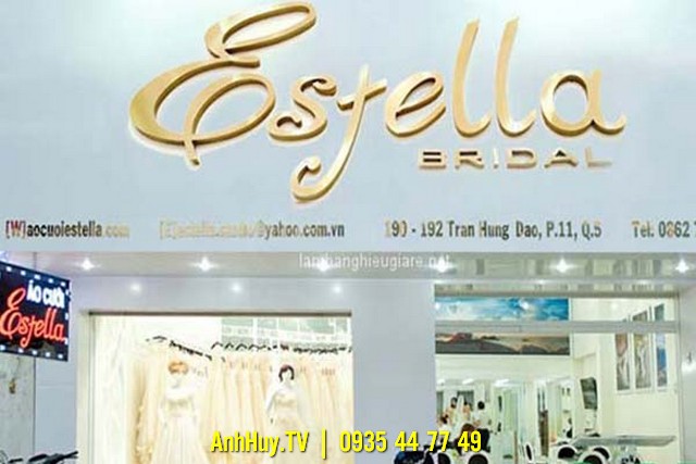làm bảng hiệu cửa hàng shop thời trang tại Đà Nẵng 0905755597 Anh Huy 