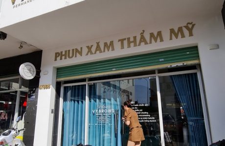 Mẫu chữ nổi dán tường trang trí quảng cáo tại Đà Nẵng