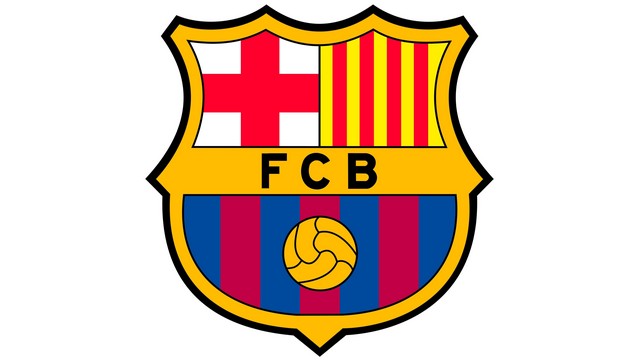 In Logo Barcelona biểu tượng của Patron Saint Catalonia