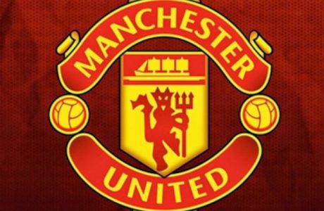 In logo manchester united decal ép ủi lên áo thể thao